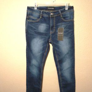 Vassari Jeans Style VS-012 Dark Blue Size 32 NWT
